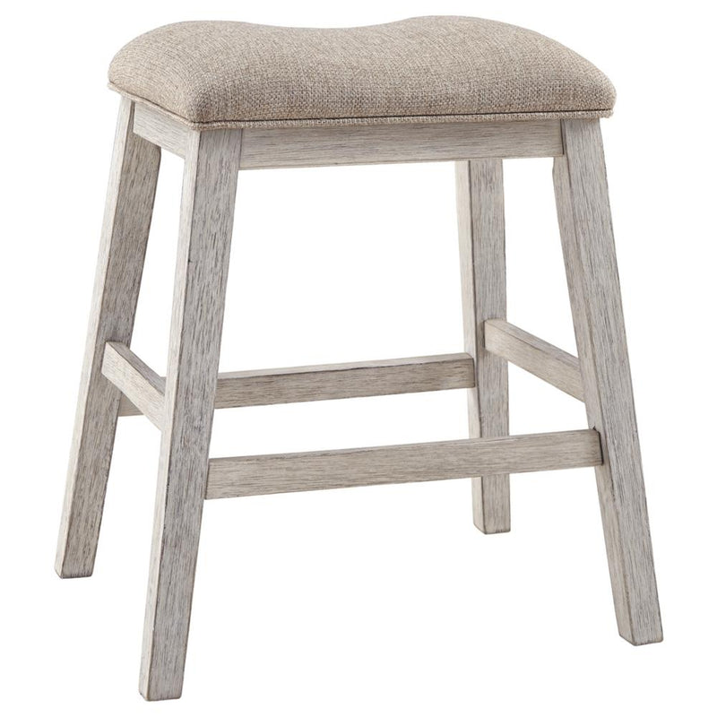 Upholstered Stool - Al Rugaib Furniture (4615687766112)