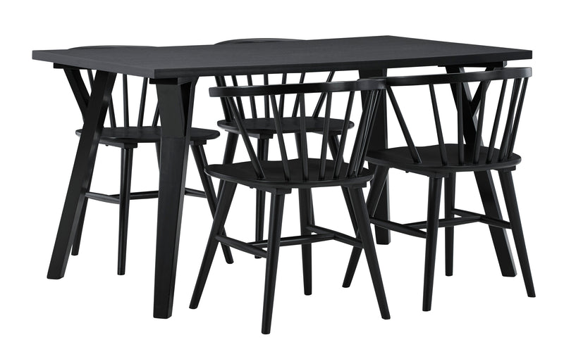 Rectangular Dining Table Set (6588882878560)