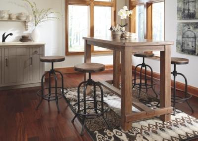 Tall Swivel Stool - Al Rugaib Furniture (4634833223776)