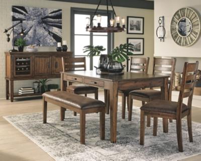 Rectangular Dining Room Table - Al Rugaib Furniture (4634836861024)