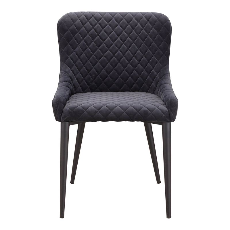 Etta Dining Chair Dark Grey - Al Rugaib Furniture (4583158775904)