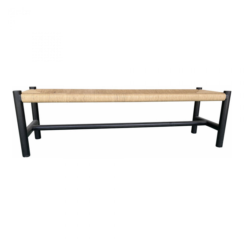 Hawthorn Bench Large Black (6579359809632)