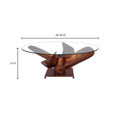 Archimedes Coffee Table - Al Rugaib Furniture (4583211761760)
