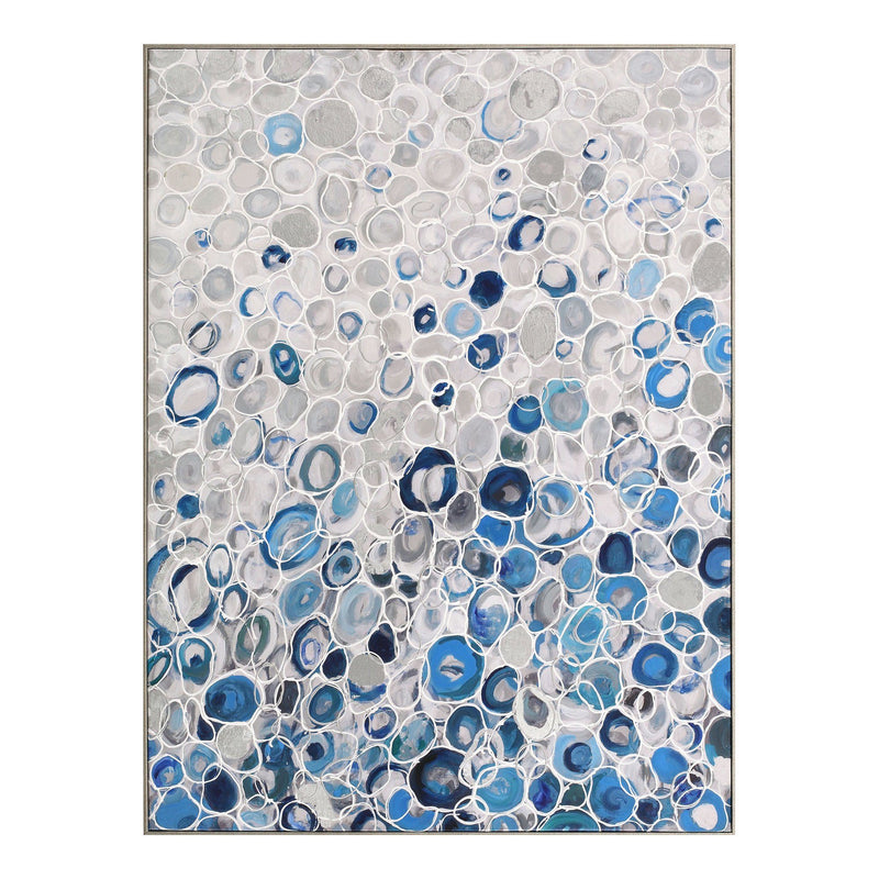 Blue Bubbles Wall Decor - Al Rugaib Furniture (4583270678624)