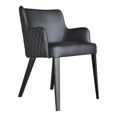 Zayden Dining Chair Black (6579359940704)