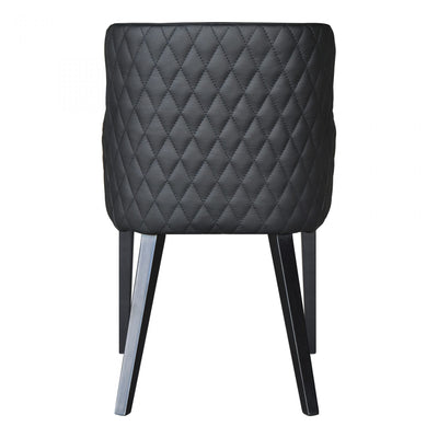 Zayden Dining Chair Black (6579359940704)