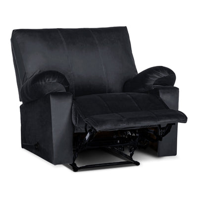 Classic Recliner Chair Upholstered with Controllable Back - Lemonade-H1C112311 (6613420965984)
