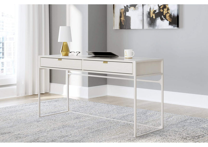 Deznee White Home Office Desk (6615630676064)