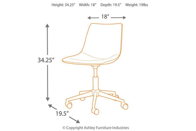 Home Office Desk Chair - Al Rugaib Furniture (1327727542368)