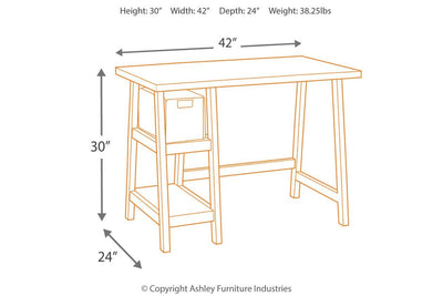 Mirimyn 42" Home Office Desk - Al Rugaib Furniture (1327727804512)