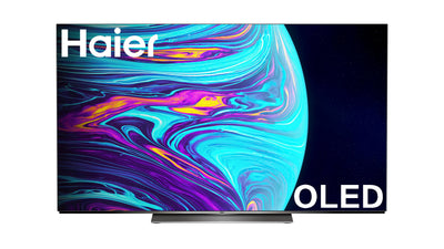 Haier Silver 65" TV OLED 120Hz 4K HDR (Android 11.0) (6616824873056)