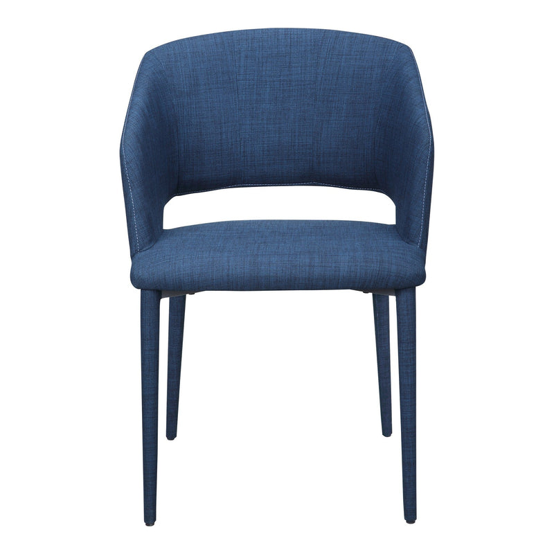 William Dining Chair Navy Blue - Al Rugaib Furniture (4583212122208)