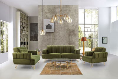 Hayward Green Sofa (6639462908000)