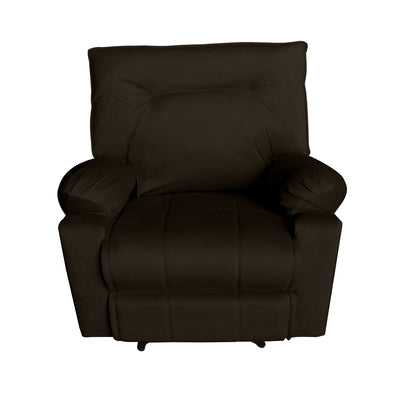 In House Classic Recliner Chair With Controllable Back - Dark Brown-906090-BR (6613405925472)