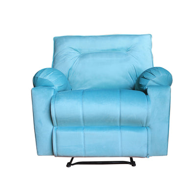 In House Recliner Rocking Chair With Controllable Back - Turquoise-906091-TU (6613406220384)