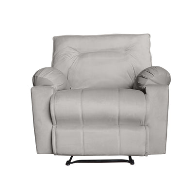 In House Classic Recliner Chair With Controllable Back - Grey-906090-G (6613405761632)