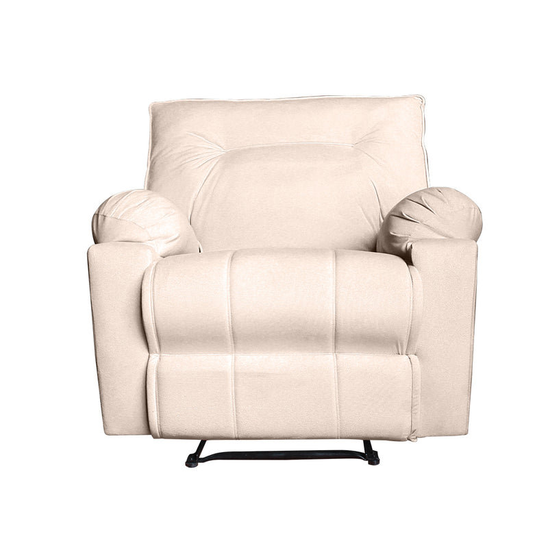 In House Classic Recliner Chair With Controllable Back - Beige-906090-P (6613405859936)
