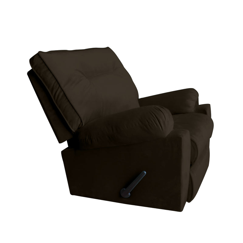 In House Classic Recliner Chair With Controllable Back - Dark Brown-906090-BR (6613405925472)
