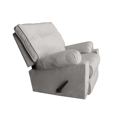 In House Classic Recliner Chair With Controllable Back - Grey-906090-G (6613405761632)