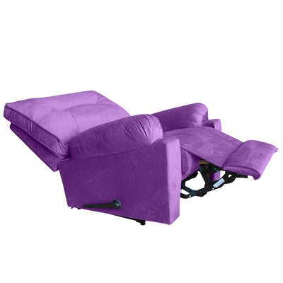 In House Recliner Rocking Chair With Controllable Back - Purple-906091-PU (6613406056544)