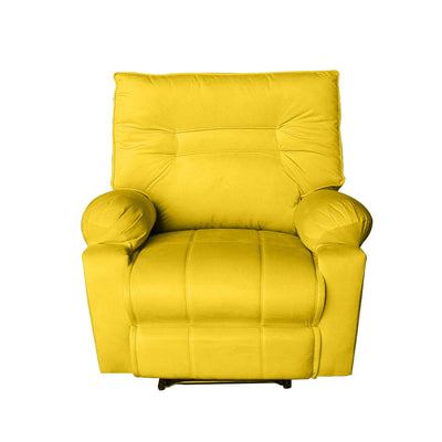 In House Classic Recliner Chair With Controllable Back - Yellow-906087-Y (6613407170656)