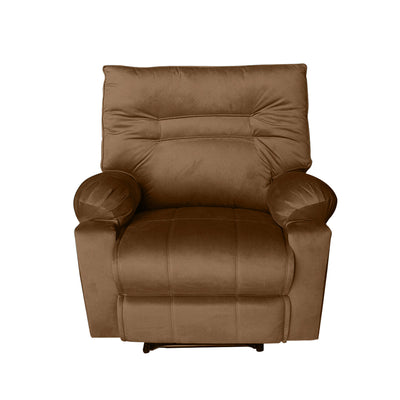 In House Recliner Rocking Chair With Controllable Back - Light Brown-906088-BE (6613407924320)