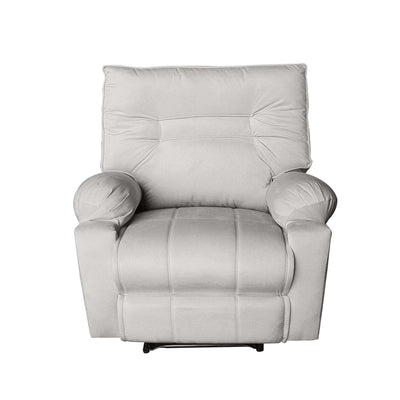In House Classic Recliner Chair With Controllable Back - Grey-906087-G (6613407236192)
