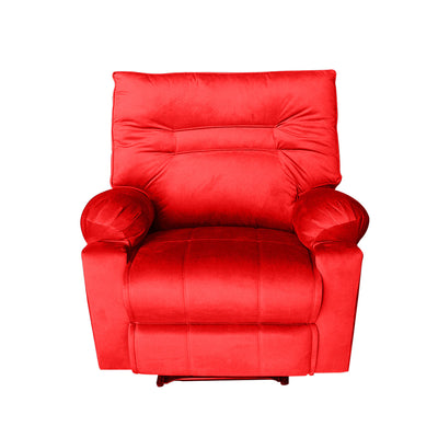 In House Classic Recliner Chair With Controllable Back - Red-906087-RE (6613407006816)