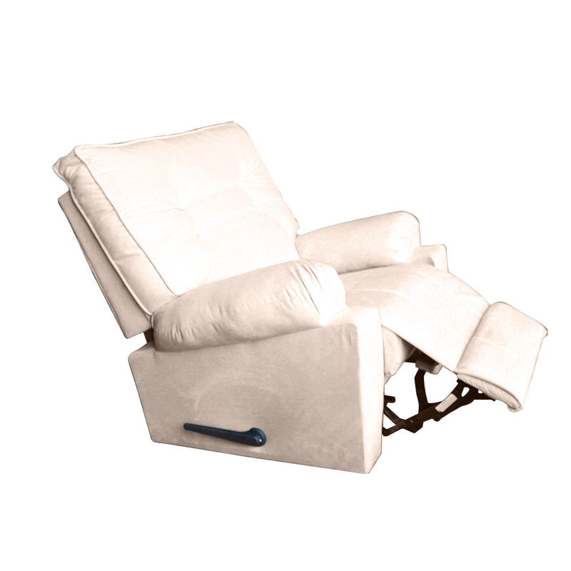 In House Rocking And Rotating Recliner Upholstered Chair with Controllable Back - Beige-906089-P (6613408284768)