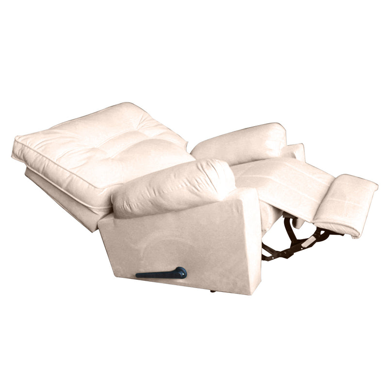 In House Rocking And Rotating Recliner Upholstered Chair with Controllable Back - Beige-906089-P (6613408284768)