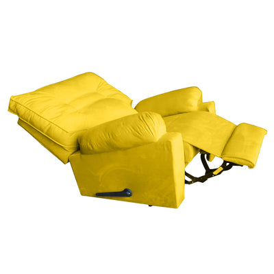 In House Classic Recliner Chair With Controllable Back - Yellow-906087-Y (6613407170656)