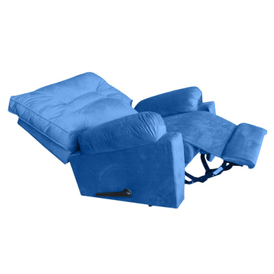 In House Classic Recliner Chair With Controllable Back - Blue-906087-B (6613407039584)