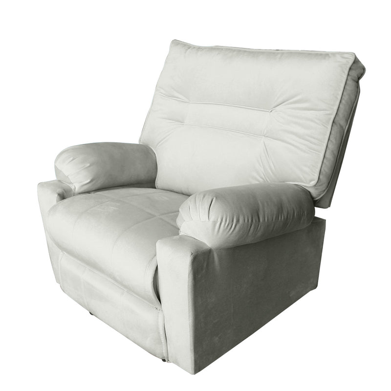 In House Classic Recliner Chair With Controllable Back - Light Grey-906087-LG (6613407367264)