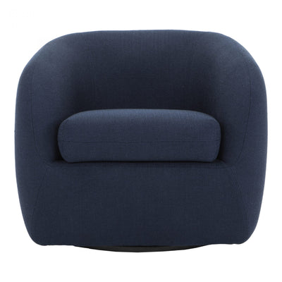 Maurice Swivel Chair Midnight Blue (6579360071776)