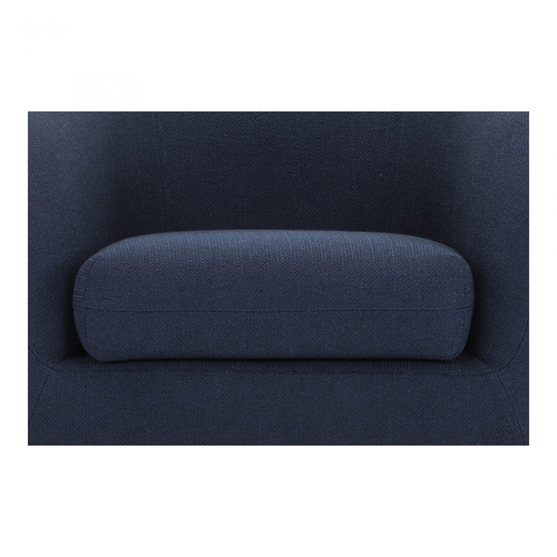 Maurice Swivel Chair Midnight Blue (6579360071776)