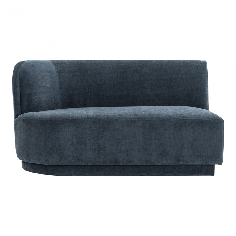 YOON 2 SEAT CHAISE LEFT DUSTY BLUE (6563213934688)