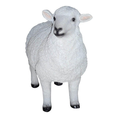 Dolly Sheep Statue White - Al Rugaib Furniture (4583277396064)