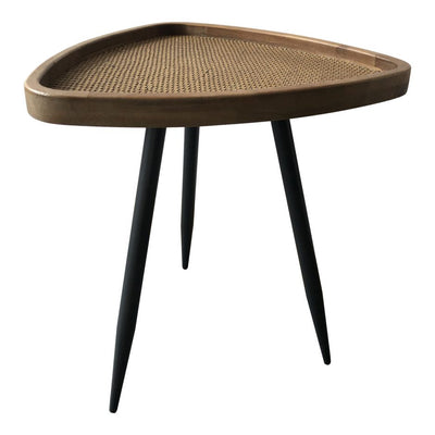 Rollo Rattan Side Table - Al Rugaib Furniture (4688661577824)