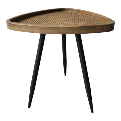 Rollo Rattan Side Table - Al Rugaib Furniture (4688661577824)