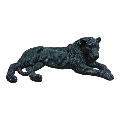 Panthera Statue Black - Al Rugaib Furniture (4583175159904)