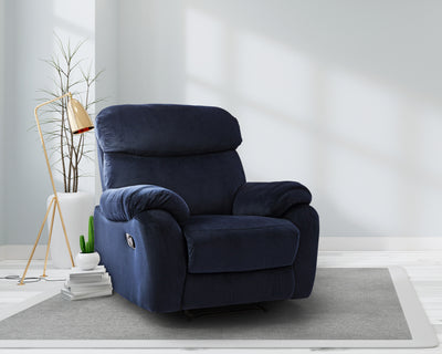 LACEY NAVY RECLINER (6622736187488)