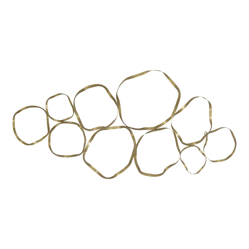 Euclid Wall Art Gold - Al Rugaib Furniture (4583248298080)