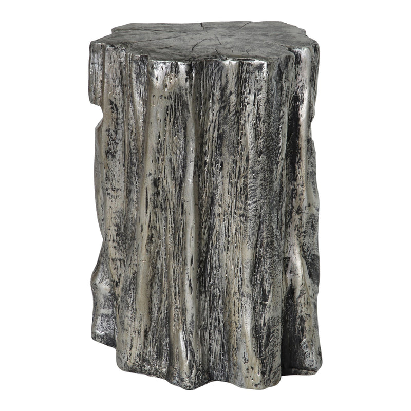Trunk Stool Antique Silver - Al Rugaib Furniture (4583263404128)