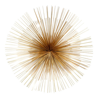 Starburst Wall Decor Gold - Al Rugaib Furniture (4583281426528)