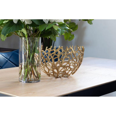 Nest Bowls Gold Set Of 2 - Al Rugaib Furniture (4583303446624)