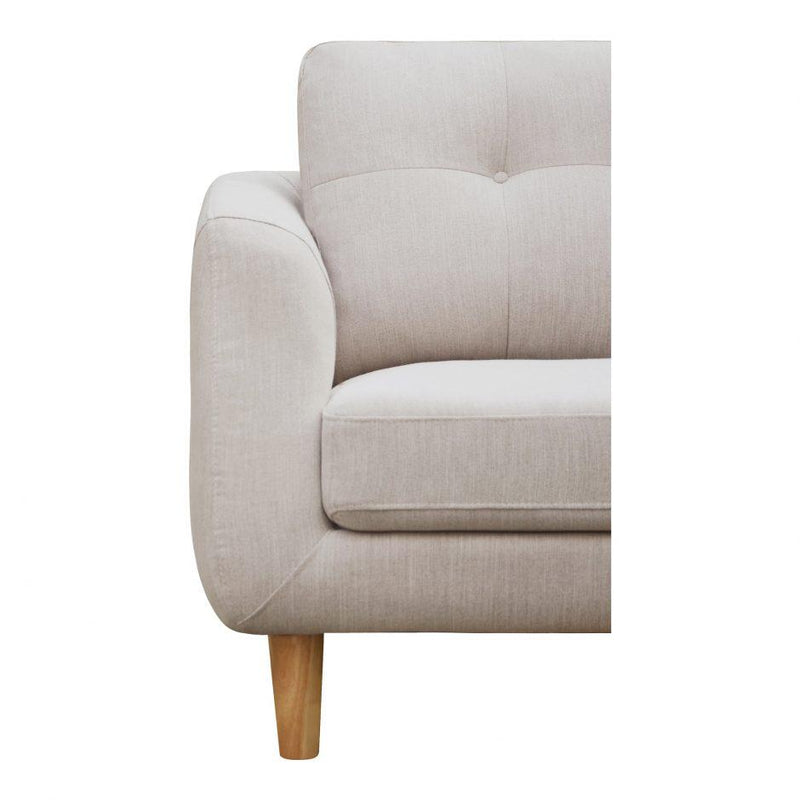 Corey Sectional Light Grey Right - Al Rugaib Furniture (4583224442976)