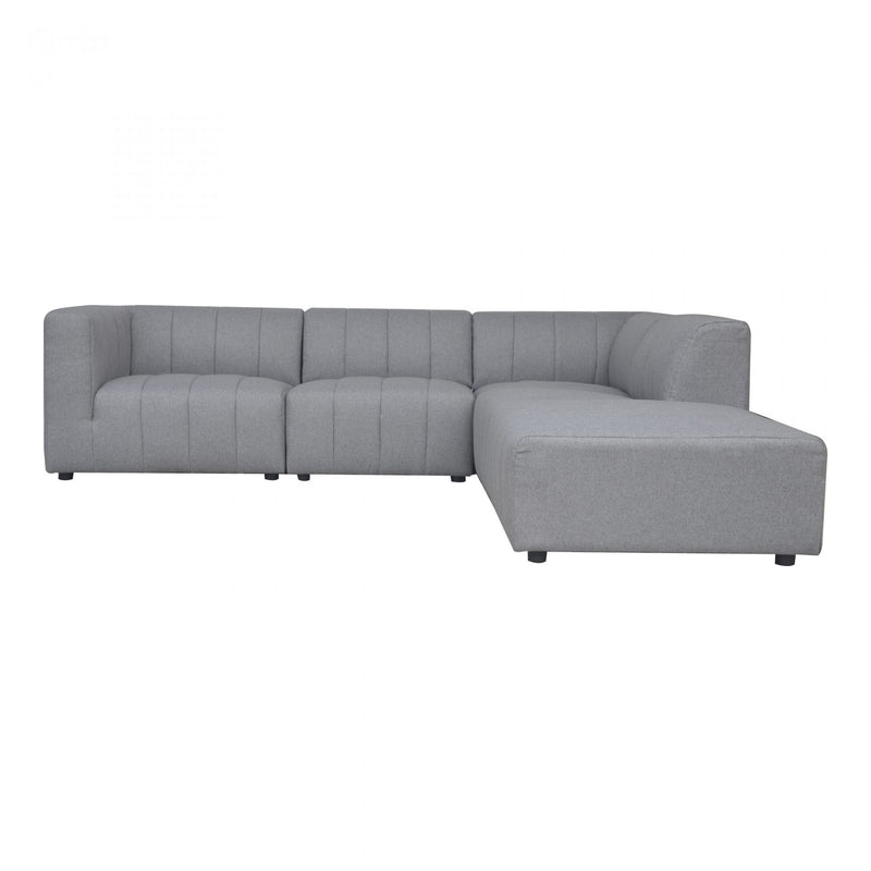 Lyric Dream Modular Sectional Right Grey (6603386323040)