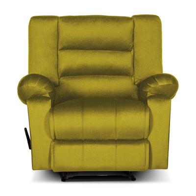 In House Classic Recliner Upholstered Chair with Controllable Back - Yellow-905153-Y (6613426438240)