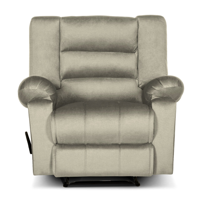 In House Rocking Recliner Upholstered Chair with Controllable Back - Pink-905154-PK (6613426995296)