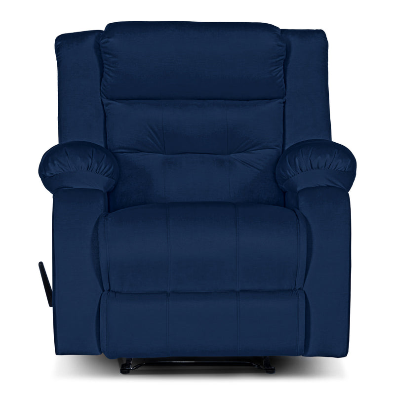 In House Classic Recliner Chair With Controllable Back - Blue -906069-B (6613408514144)